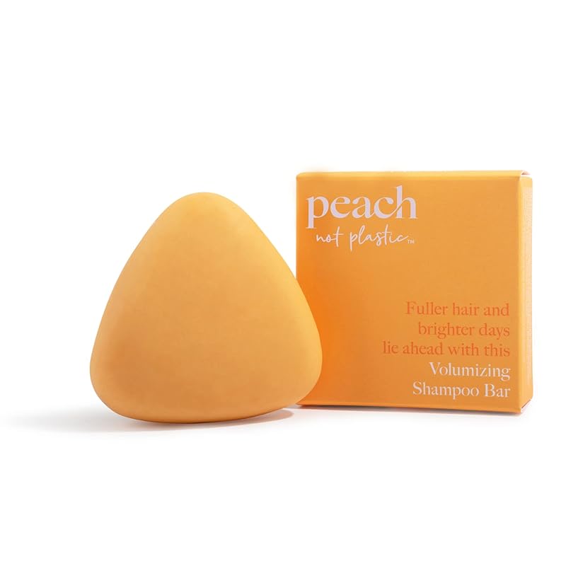 Peach not Plastic Shampoo Bar 1